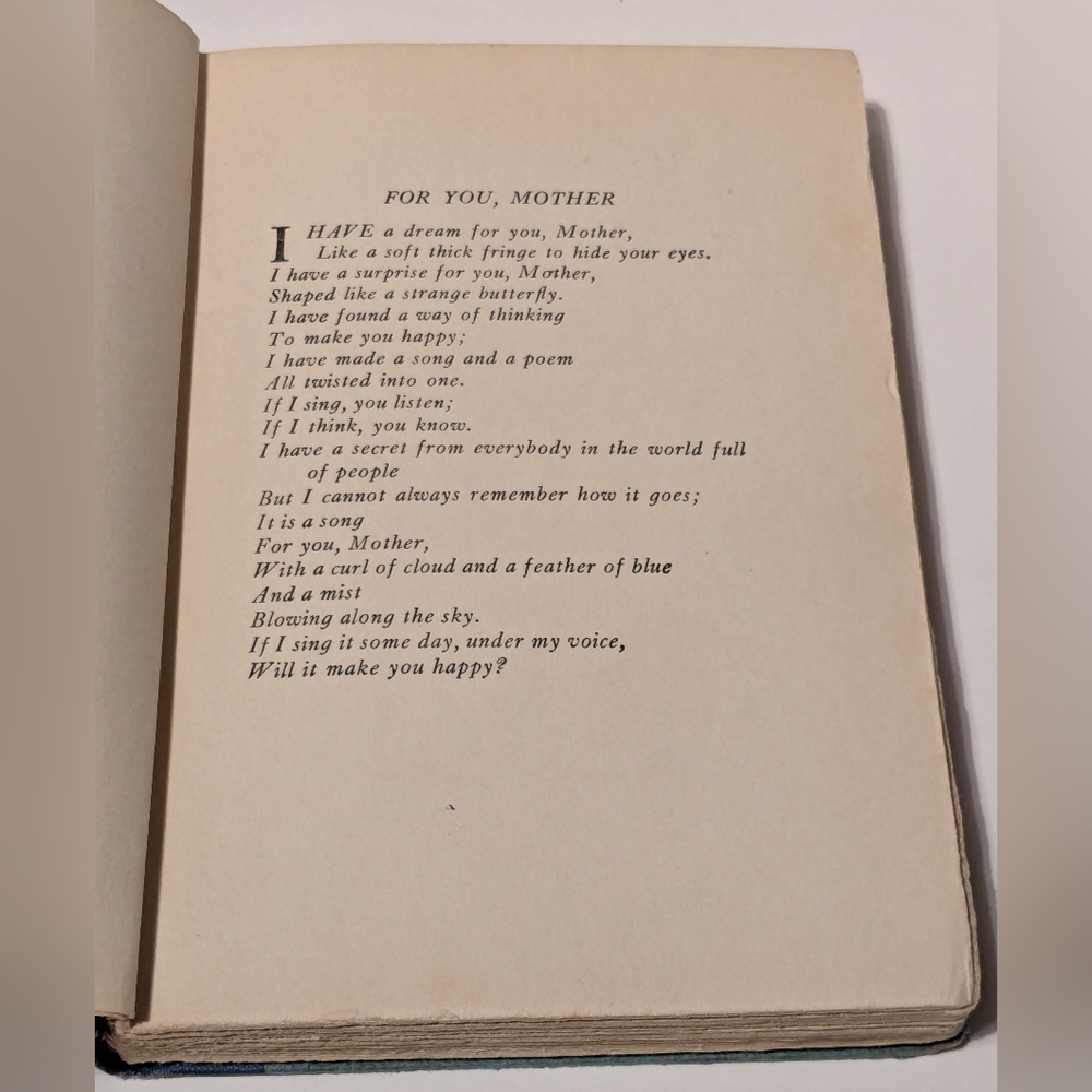Antique Book - Poems by a Little Girl by Hilda Conkling - Picture 8 of 9